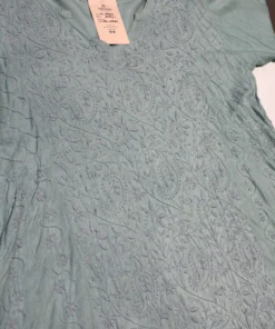 Classic Chikankari Rayon Kurti