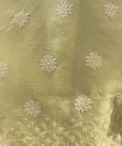 Alternative view of Pista Green Cotton Suit Set