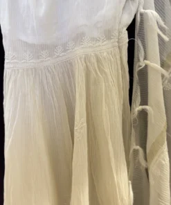 Alternative view of Ivory Chikankari Sharara Set