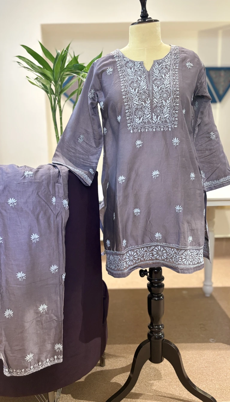 Chikankari Co-ord Set