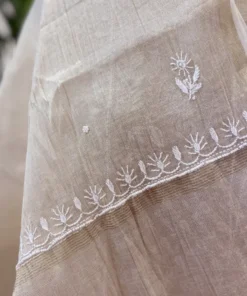 Alternative view of Chikankari Tissue Set