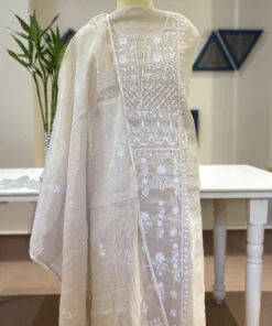 Chikankari Tissue Set