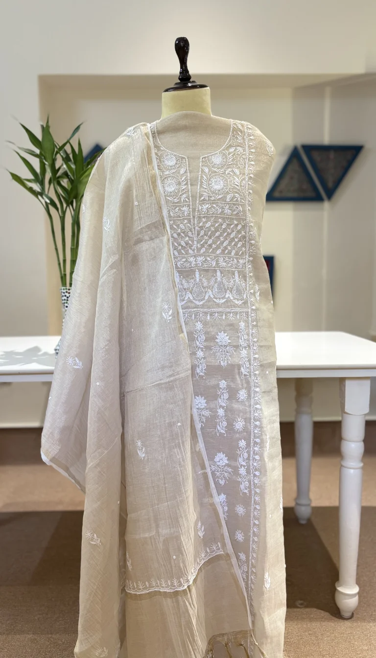 Chikankari Tissue Set